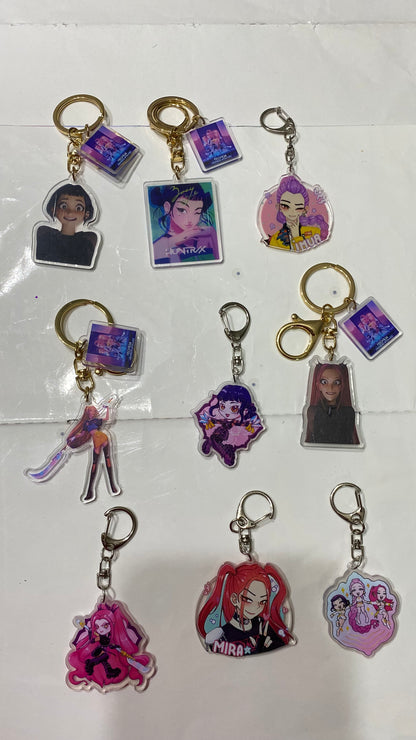 Kpop arcylic keychain