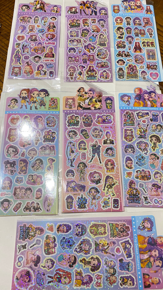 Kpop shiny stickers