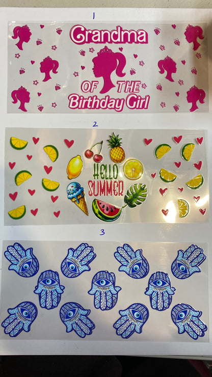 16 onz cups wrap