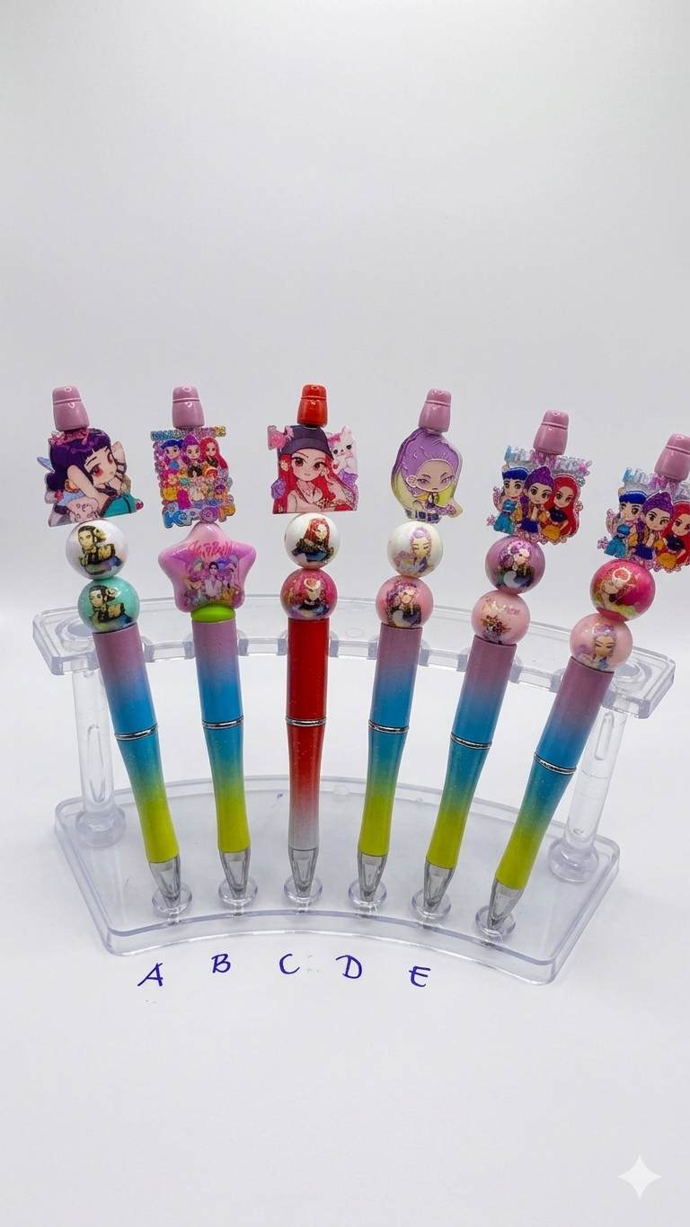 Kpop beadable pens