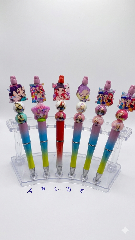 Kpop beadable pens