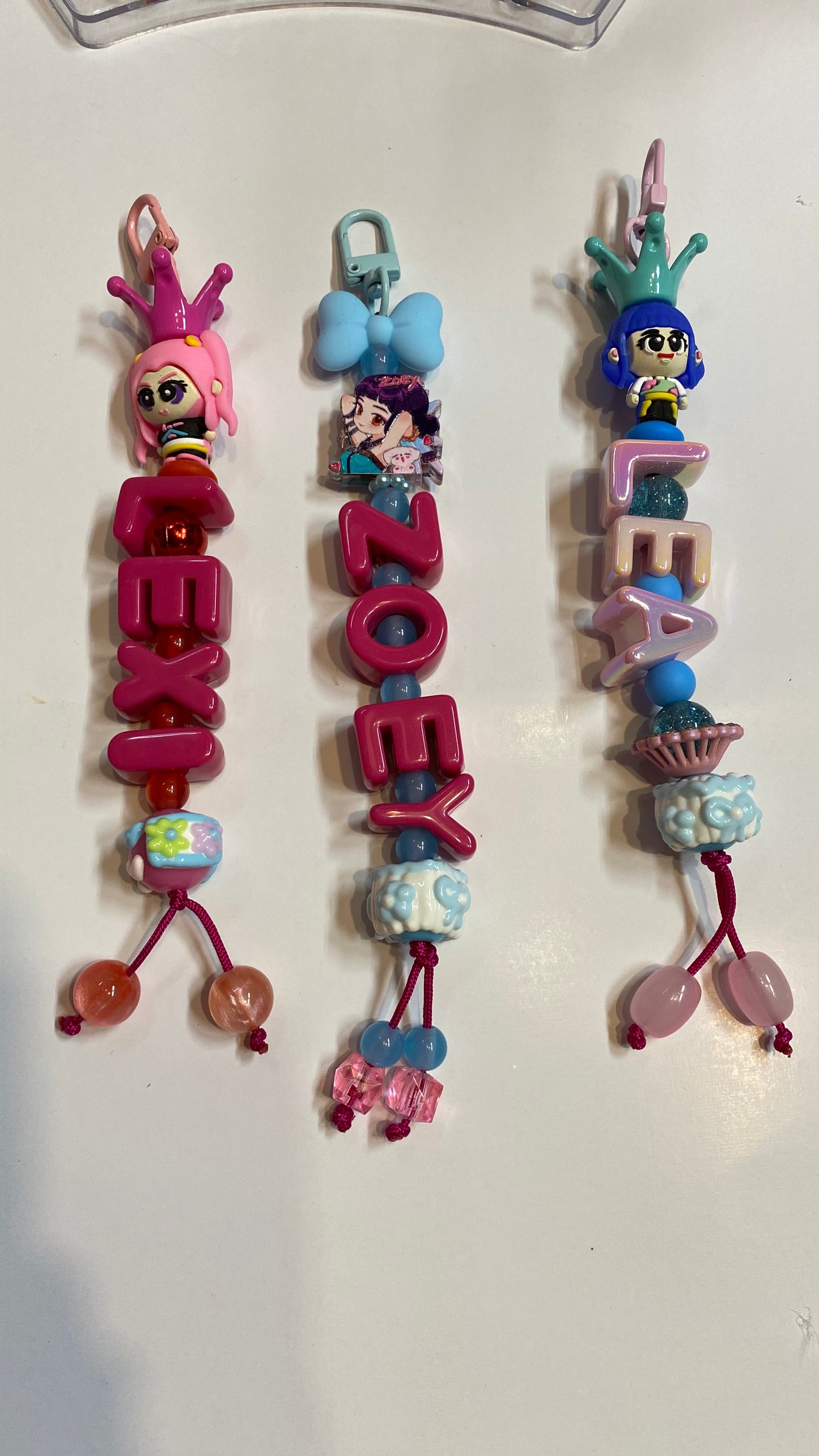 Personalized keychain names