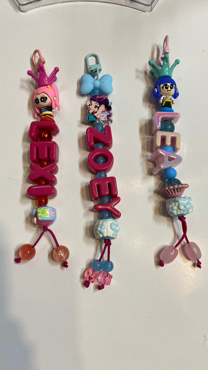 Personalized keychain names
