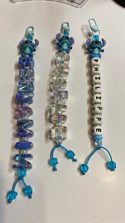 Personalized keychain names